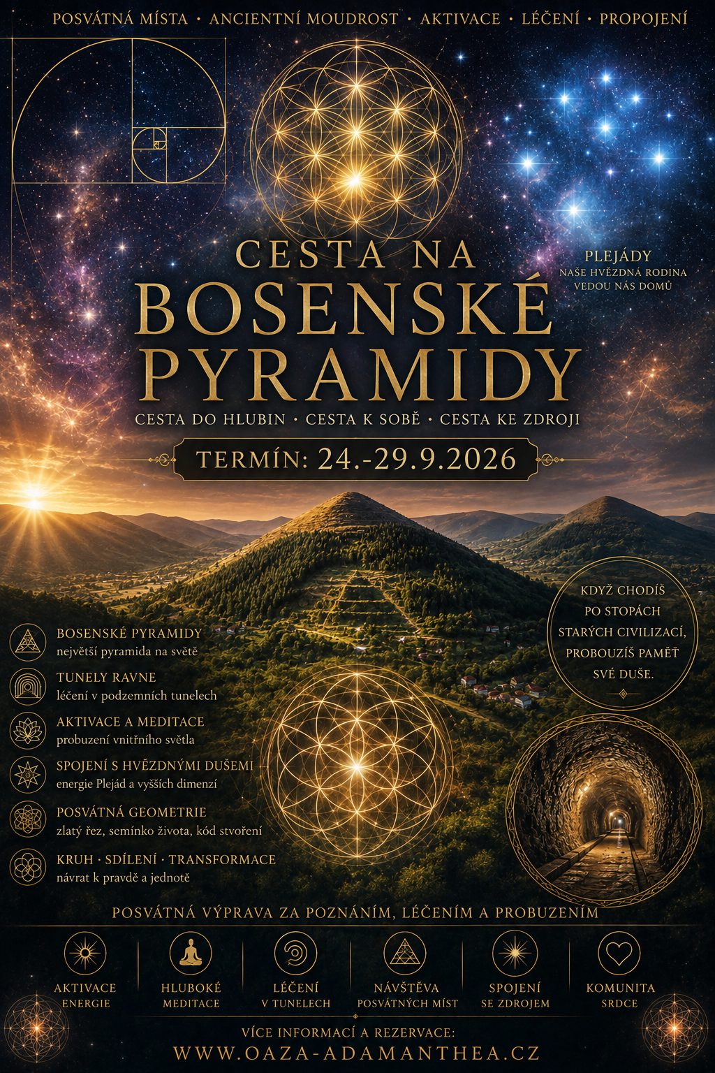 Aktivace na Bosenských pyramidách