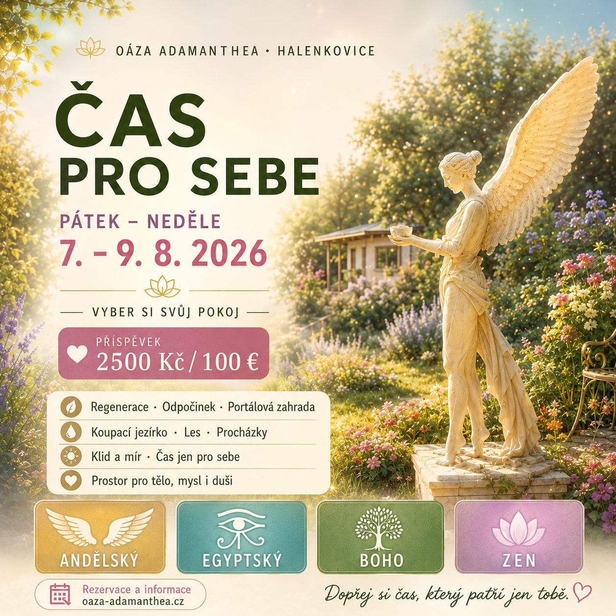 ČAS PRO SEBE srpen