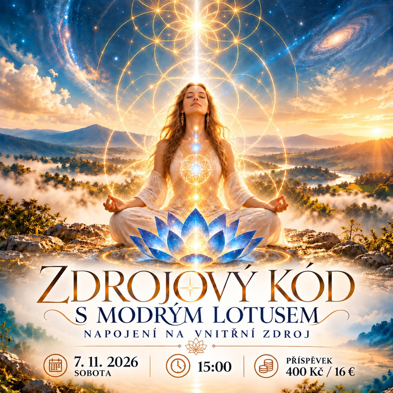 ZDROJOVÝ KÓD ceremonie s Modrý lotusem